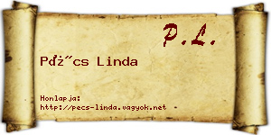 Pécs Linda névjegykártya